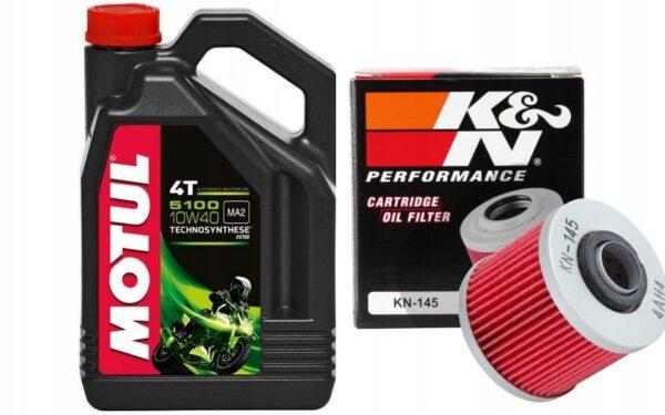 OLEJ + FILTR KN-145 YAMAHA XVS 650 V-STAR 98-10r