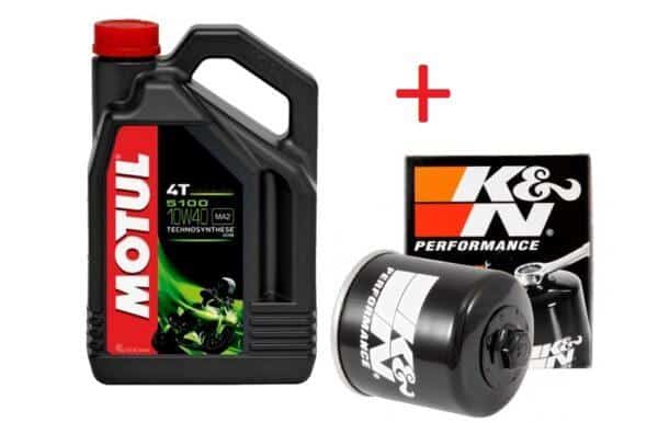 OLEJ + FILTR KN-147 YAMAHA XVS 1300 V-STAR 07-09r